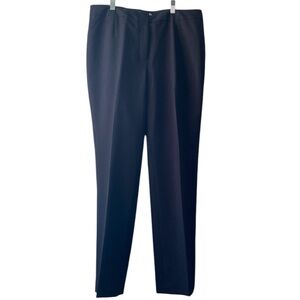 KASPER WOMEN’S NAVY BLUE KATE CLASSIC FIT PANTS SIZE 10P